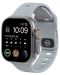 Каишка Mobile Origin - Strap, Apple Watch 49mm/45mm/44mm/42mm, Light Gray - 1t