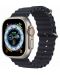 Каишка за часовник Apple - Ocean Band Extension, 49 mm, черна - 2t