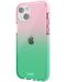 Калъф Holdit - SeeThru, iPhone 13, Grass green/Bright Pink - 2t