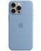 Калъф Apple - Silicone MagSafe, iPhone 15 Pro Max, Winter Blue - 1t