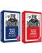 Карти за игра Cartamundi - Poker, Bridge, Rummy син/червен гръб - 1t