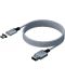 Кабел Konix - Mythics Premium Magnetic Cable 3 m, бял (PS5) - 3t