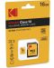 Карта памет Kodak - 16GB, microSDHC, Class10 EXTRA - 1t
