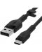 Кабел Belkin - Boost Charge, USB-A/USB-C, 1 m, черен - 3t
