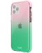 Калъф Holdit - SeeThru, iPhone 11 Pro, Grass green/Bright Pink - 2t
