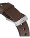 Каишка Nomad - Leather, Apple Watch 1-8/Ultra/SE, кафява/сива - 3t