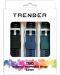 Каишки Trender - Trio Bundle, 22 mm, 3 броя, черна/синя/зелена - 1t