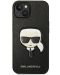 Калъф Karl Lagerfeld - Saffiano Karl Head, iPhone 14 Plus, черен - 1t
