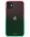 Калъф Holdit - SeeThru, iPhone 11/XR, Grass green/Bright Pink - 4t