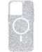 Калъф Case-Mate - Twinkle Stardust MagSafe, iPhone 14 Pro Max, сребрист - 1t
