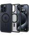 Калъф Spigen - Ultra Hybrid MagSafe, iPhone 15 Pro Max, Frost Black - 1t