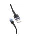 Кабел Tellur - TLL155373, USB-A/Lightning, 1.2 m, черен - 3t