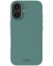 Калъф Holdit - Silicone, iPhone 16 Plus, Moss Green - 1t