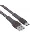Кабел Rivacase - PS6102GR12, USB-C/USB-А, 1.2 m, сив - 4t