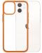 Калъф PanzerGlass - Clear, iPhone 12 mini, прозрачен/оранжев - 4t