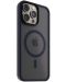 Калъф Next One - Midnight Mist Shield MagSafe, iPhone 15 Pro Max, тъмносин - 3t