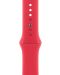 Каишка Apple - Sport S/M, Apple Watch, 45 mm, червена - 2t