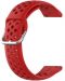 Каишка Techsuit - W004, Galaxy Watch/Huawei Watch, 20 mm, червена - 1t