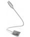 Кабел Hama - 178284, USB-A/USB-C, 0.2 m, бял - 1t
