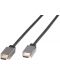 Кабел Vivanco - 47171 Premium, HDMI/HDMI с Ethernet, 1m, черен - 1t