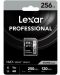 Карта памет Lexar - Professional, 256GB, SDXC, Class10 - 3t