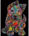 Картина за оцветяване ColorVelvet - Куче, 29.7 х 21 cm - 1t