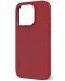 Калъф Decoded - AntiMicrobial Silicone, iPhone 15, червен - 3t