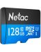 Карта памет Netac - 128GB, microSDXC, Class10 - 2t