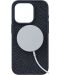 Калъф Njord - Salmon Leather MagSafe, iPhone 15 Pro, черен - 4t