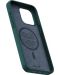 Калъф Njord - Salmon Leather MagSafe, iPhone 15 Pro Max, зелен - 7t