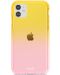Калъф Holdit - SeeThru, iPhone 11/XR, Bright Pink/Orange Juice - 1t