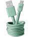 Кабел Fresh N Rebel - USB-A/Micro USB, 1.5 m, зелен - 1t