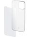 Калъф и протектор Cellularline - iPhone 13 mini, прозрачни - 2t