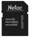 Карта памет Netac - 16GB, microSDHC, Class10 + адаптер - 4t