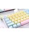 Капачки за механична клавиатура Ducky - Cotton Candy, 108-Keycap Set - 4t