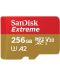 Карта памет SanDisk - Extreme, 256GB, за мобилни игри + RescuePRO Deluxe - 1t