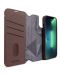 Калъф Decoded - Leather Detachable Wallet, iPhone 14 Plus, кафяв - 5t