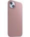Калъф Next One - Silicon MagSafe, iPhone 14, розов - 4t