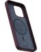 Калъф Njord - Salmon Leather MagSafe, iPhone 15 Pro Max, кафяв - 7t