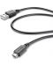 Кабел Cellularline - 4130, USB-A/Micro USB, 1.15 m, черен - 1t