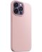 Калъф Next One - Silicon MagSafe, iPhone 14 Pro, розов - 3t