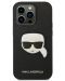 Калъф Karl Lagerfeld - Saffiano Karl Head, iPhone 14 Pro Max, черен - 1t