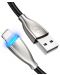 Кабел Xmart - Excellence, USB-A/Lightning, 1.2 m, черен  - 2t