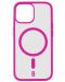 Калъф Cellularline - Pop Mag, iPhone 15 Plus, розов/сив - 1t