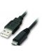 Кабел VCom - CU271, USB-A/Micro USB, 1.5 m, черен - 1t