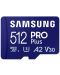 Карта памет Samsung - PRO Plus, 512GB, microSDXC + адаптер - 4t