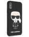 Калъф Karl Lagerfeld - Full Body Iconic, iPhone X/XS, черен - 2t