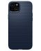 Калъф Spigen - Liquid Air, iPhone 15 Plus, Navy Blue - 2t