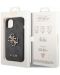 Калъф Guess - PU 4G Metal Logo, iPhone 14 Plus, сив - 6t