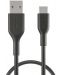 Кабел Belkin - Playa, USB-A/USB-C, 1 m, черен - 1t